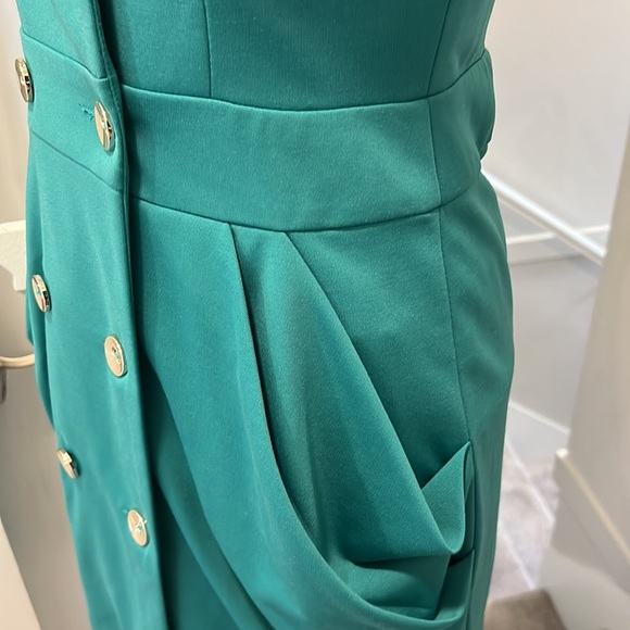 Double-Breasted sleeveless dress size small - Picture 8 of 13